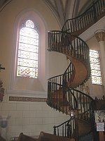 USA - Santa Fe NM - Loretto Chapel 'Miraculous' Stairway (23 Apr 2009)